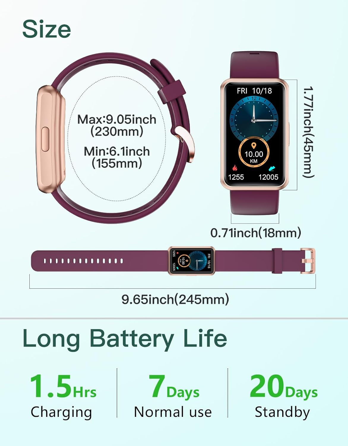 Fitness Tracking Smartwatch